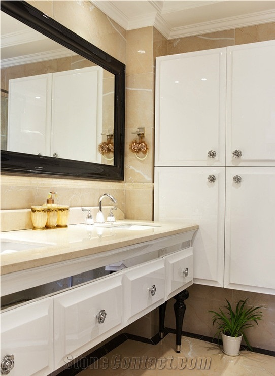 Cut to Size Quartz for Multifamily/Hospitality Projects Mainly for Bathroom Vanity Top Kitchen Countertop Standard Slab Sizes 3000*1400mm and 3200*1600mm