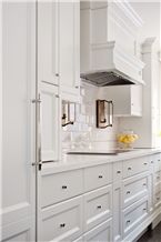 Engineered Corian Stone,White Quartz Stone Kitchen Countertop,Standard Sizes 126 *63 and 118 *55,Beautiful Vanity Countertops,Easy-Care Kitchen Surface,Marble Imitation Countertops,Natural Look Quartz