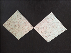 Engineered Quartz Stone,Color Pink for Worktops and Bench Tops,2/3cm Thick,Standard Sizes 126 *63 and 118 *55 with Top Guaranteed Quality,Qualified for European Standards,More Durable Than Granite