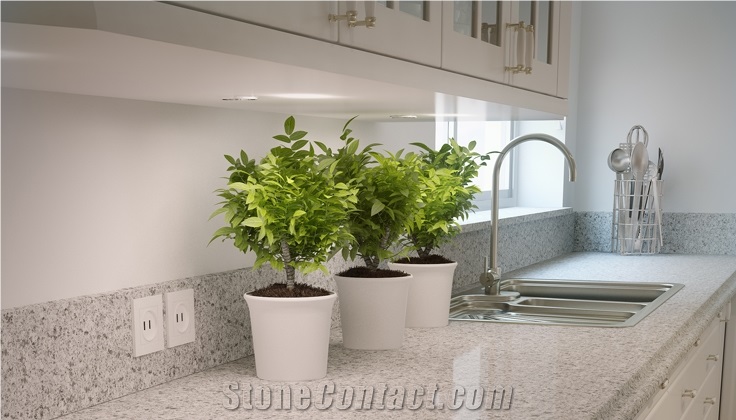 Engineered Quartz Stone Countertops for Kitchen and Bathroom Use with Polishing Surface Standard Sizes 126 *63 and 118 *55,Top Quality,More Durable Than Granite