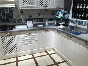 Experienced Export-Oriented Wholesaler Of Engineered Quartz Kitchen Countertops with Double Bowl Undermount Sink,Fit for Kitchen Island Tops,Kitchen Bar Top,Resistant to Stains,Heat and Scratches
