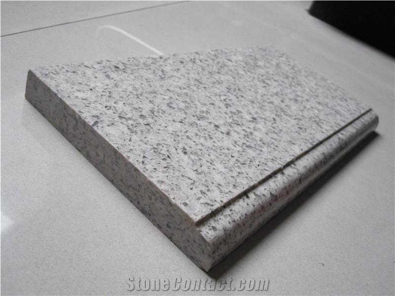 Experienced Supplier Of Artificial Quartz Stone,Various Colors Kitchen Countertop in Custom Design,Normally Produced Sizes 118*55 Inch and 126*63 Inch