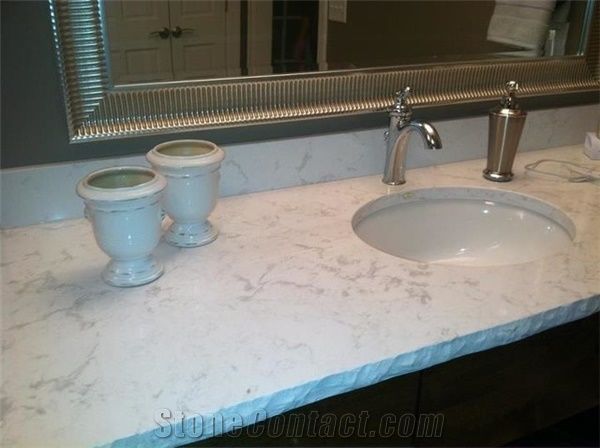Export-Oriented Wholesaler Of Man-Made Stone Counter Tops Resistant to Stains,Heat and Scratches,Qualified for European Standards,More Durable Than Granite,Thickness 2cm with the Perfect Final Touch