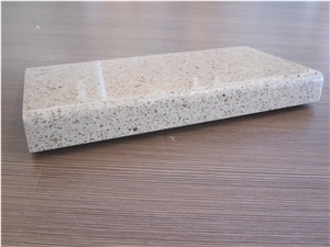 Multiple Color Bst Quartz Surfaces Slab&Tile Customized Countertop Shape with Finishing Bullnose Edge Available for 2/3cm Thick