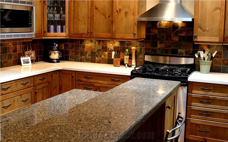 Oem Quartz Stone Service for Countertop Mainly with Bright Surface,Easy Wipe,Easy Clean,Top Quality and Service,More Durable Than Granite,Thickness 12/15/20/30cm