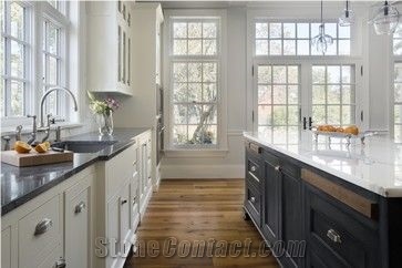 Professional and Experienced Wholesaler Of Quartz Stone Countertop,For Kitchen Island Top,Round Table Top,Kitchen Countertop,More Durable Than Granite,Normally Produced Size 118*55 and 126*63