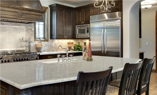 Professional and Experienced Wholesaler Of Quartz Stone Countertop,For Kitchen Island Top,Round Table Top,Kitchen Countertop,More Durable Than Granite,Normally Produced Size 118*55 and 126*63