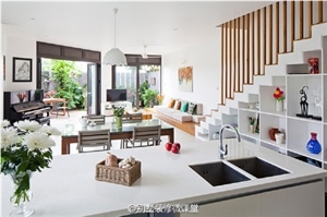 Professional and Experienced Wholesaler Of Quartz Stone with Bright Surface,For Kitchen Countertop,Kitchen Island Tops,Kitchen Bar Top,100% Guaranteed Quality and Services