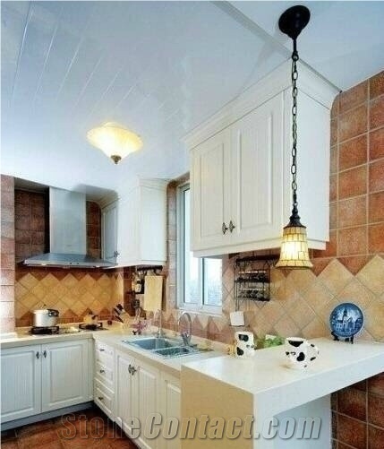 Quartz Stone for Kitchen Countertop Thickness 2cm or 3cm with High Gloss and Hardness,Standard Sizes 126 *63 and 118 *55