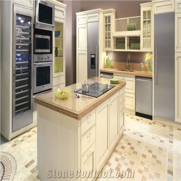 The Friendly Materials,Man-Made Quartz Stone Slabs&Tiles for Building&Flooring Various Colors Kitchen Countertop in Custom Design,Normally Produced Size 118*55 and 126*63