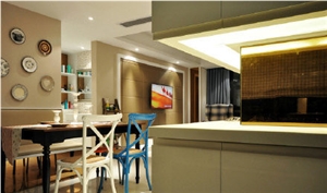 White Quartz Stone Surfaces Countertops and Vanity Tops for Hotel，Kitchen, Bathroom Use with High Gloss and Hardness No Radiation Top Quality and Service More Durable Than Granite