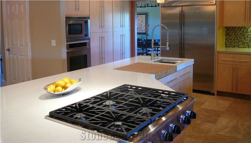 Wholesale China Man-Made Quartz Stone Countertop Slab Size 118*55 and 126*63,For Vanity Surround,Kitchen Countertop,Top Quality,More Durable Than Granite, Minus the Maintenance