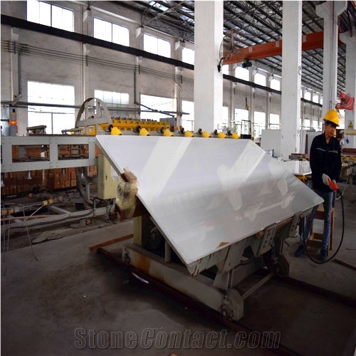 Wholesale Engineered Corian Stone Standard Sizes 126 *63 and 118 *55 for Reception Countertop,Work Surfaces with Top Guaranteed Quality,Qualified for European Standards,More Durable Than Granite