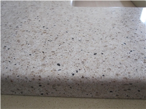 Wholesaler Of Quartz Stone Grey Kitchen Countertop & Bathroom Countertops,More Durable Than Granite,With the Perfect Final Touch Of Various Edge Styles