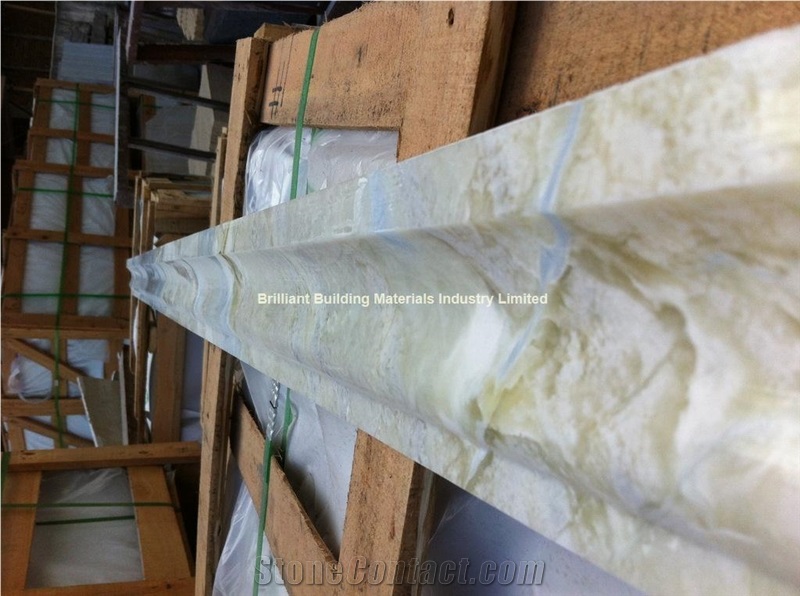 Blue Sky Marble Border,Transparent Blue Marble Molding