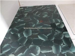 Lotus Green Semiprecious Stone Slab