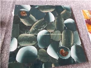 Lotus Jasper Semiprecious Stone Tiles