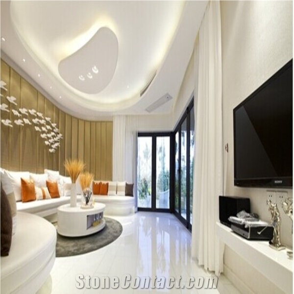 Chinese Product Polished Glass Panel Cheap Artificial Snow White Absolutely 18mm Nano Crystallized Stone