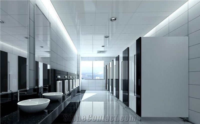 Polished Porcelain White Ceramic 1mx1m Floor Tile for Building & Walling