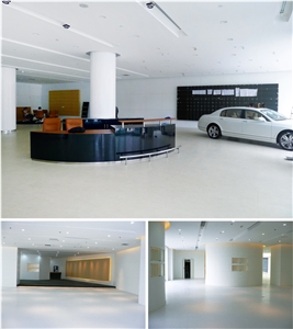Pure White Engineered Quartz Stone Tiles Crystallized Glass Tiles Nano Glass Quartz Stone Tiles