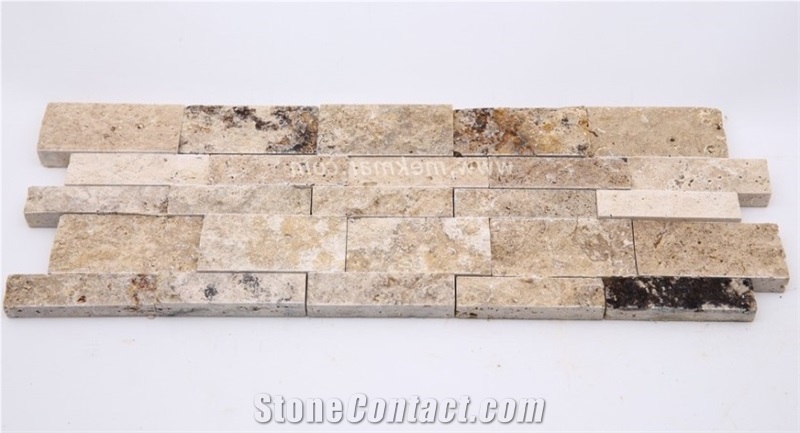 Philadelphia Travertine Puzzle Wall Panel