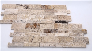 Philadelphia Travertine Puzzle Wall Panel