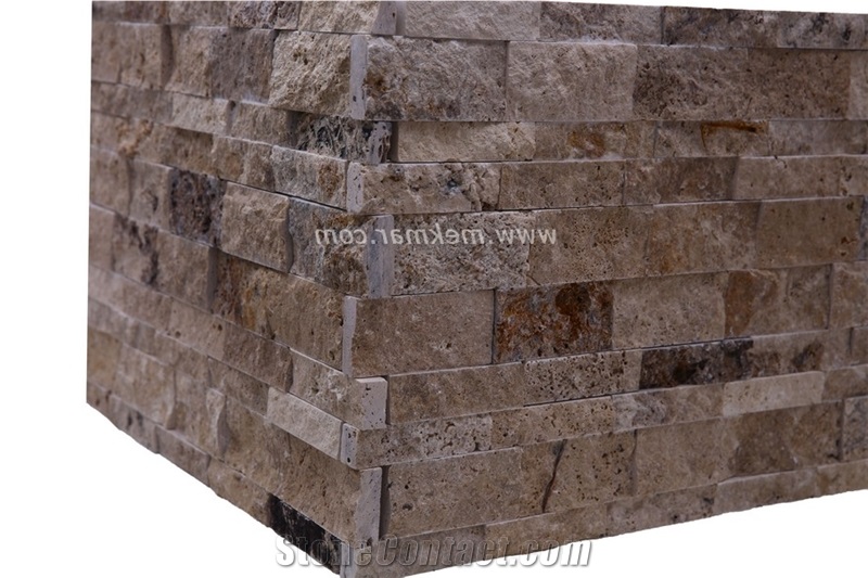 Philadelphia Travertine Puzzle Wall Panel