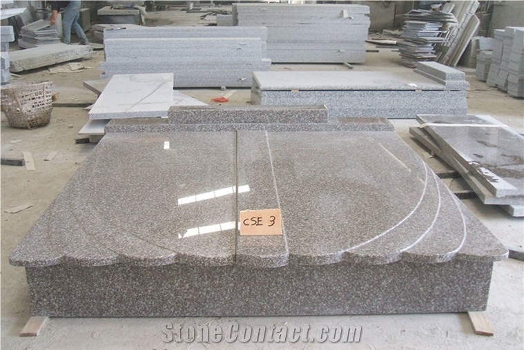 G664 Granite Tombstones,China Pink Granite