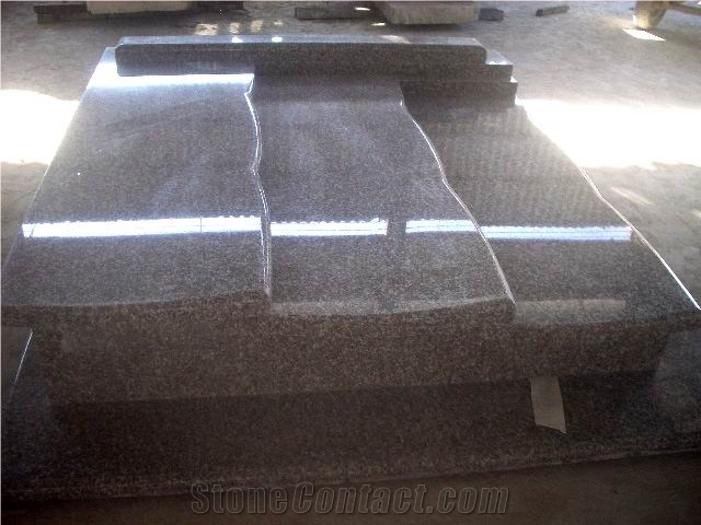 G664 Granite Tombstones,China Pink Granite
