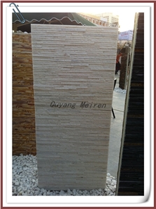 White Quartzite Wall Cladding Waterfall Stone