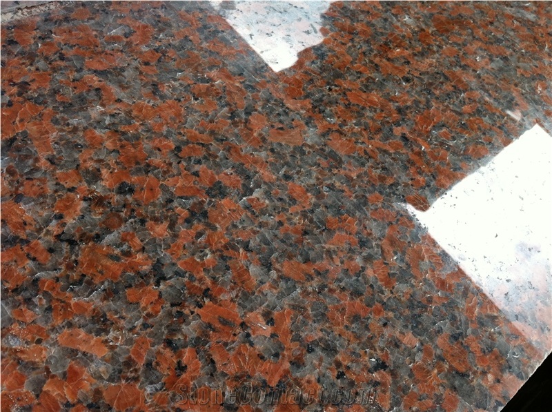 Beautiful Maple Red Granite G562 Tiles