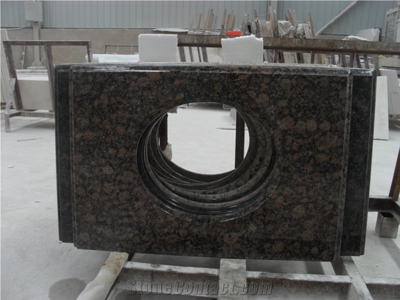 Baltic Brown Granite Vanity Top,Bathroom Top