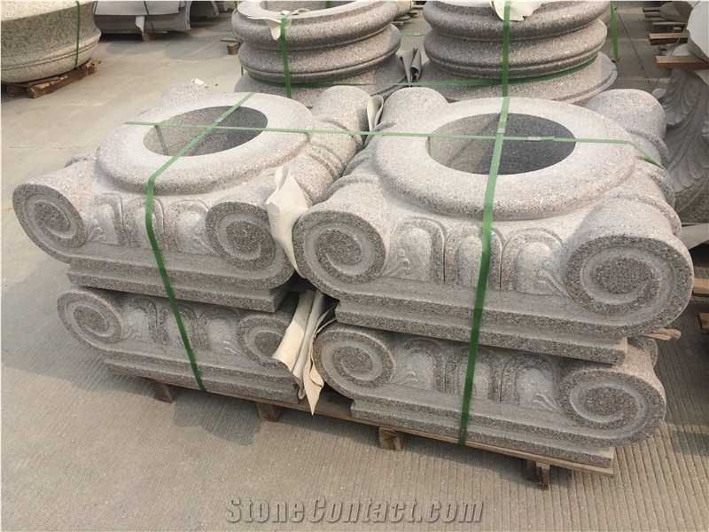 G606 Granite Column Cap,Granite Pier Cap,Pillar Cap