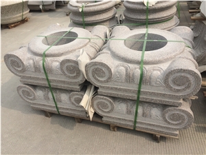 G606 Granite Column Cap,Granite Pier Cap,Pillar Cap