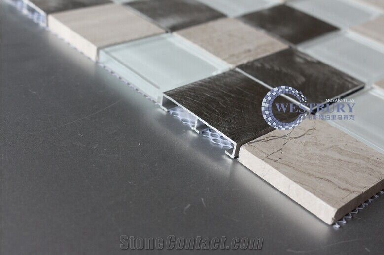 Kitchen Mosaic Design,Metal Mosaic Tile