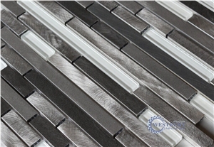 Kitchen Mosaic Tile,Mosaic Tile, Metal Mosaic Tile
