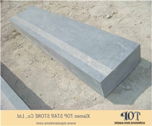 China Blue Limestone Kerbstone