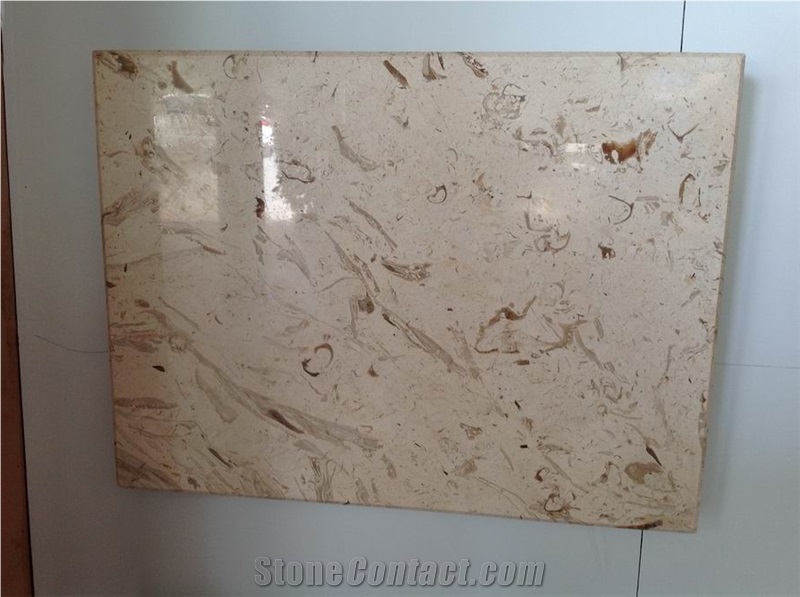 Croatia Beige Limestone Tiles,Coral Stone Floor Tiles