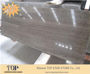 Polished Brown Wood Vein Marble Tiles,Antique Brown Marble