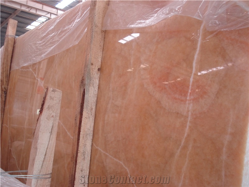 Polished Honey Amber Onyx Jasper Slabs & Tiles, China Yellow Onyx