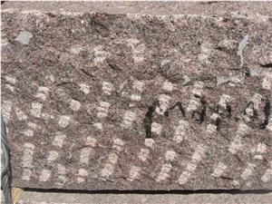 Rough Surface Red Granite Kerbstone,Rough Granite, G354 Red Granite Kerbs