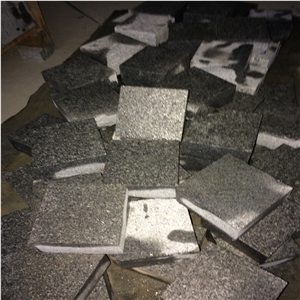 Dark Grey Granite Paving Stone,Garden Stepping Pavements
