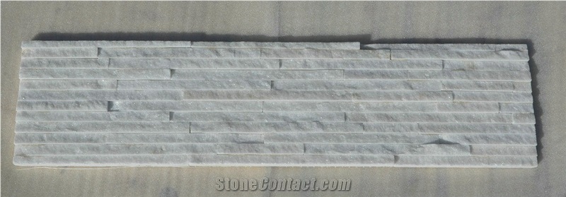Green Water Falling Slate Quartzite Cultured Wall Stone,Running Water Line Wall Cladding, Grey Slate Wall Cladding