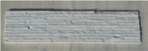 Green Water Falling Slate Quartzite Cultured Wall Stone,Running Water Line Wall Cladding, Grey Slate Wall Cladding