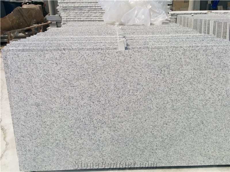 China White Galaxy Granite Natural Stones/Shandong White/Sesame White/G365 Pure White Granite Tiles