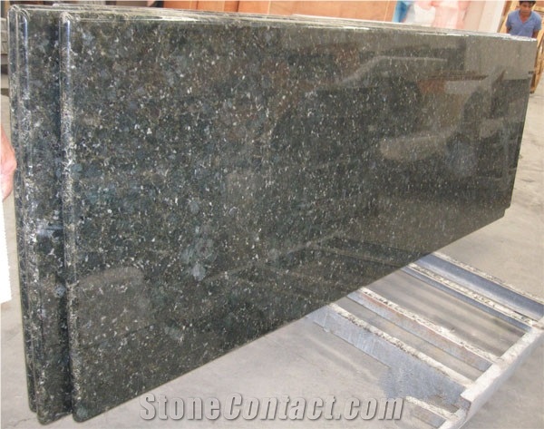 China Butterfly Green Granite Polished Countertops & Table Tops, China Butterfly Green Granite Countertop