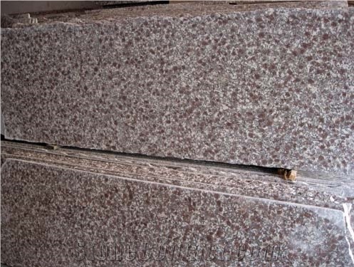 China G608 Snow Plum Granite Polished Tiles & Slabs, China Pink Granite
