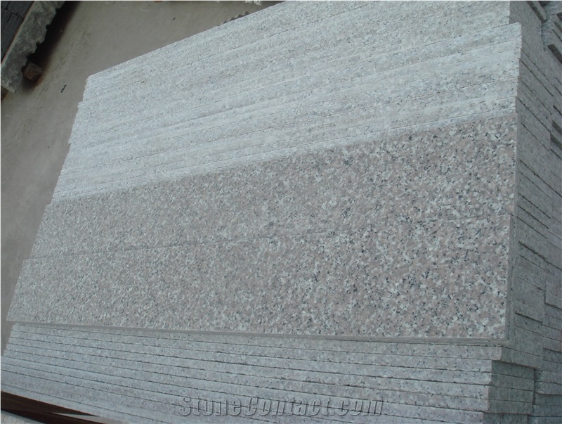 China Pink Sardo Granite Polished Steps & Stairs, G635 Anxi Red Granite Stairs & Risers