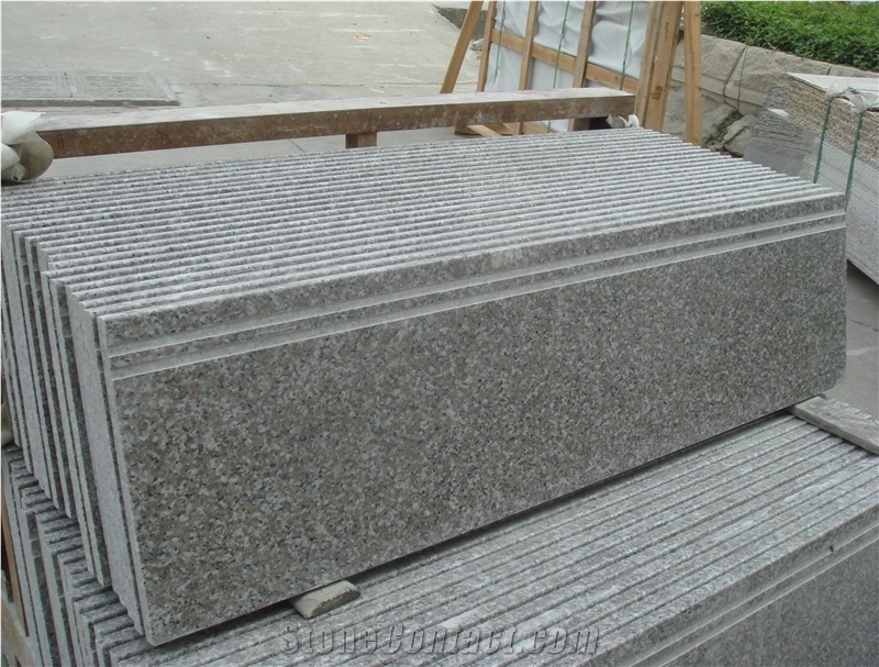 China Pink Sardo Granite Polished Steps & Stairs, G635 Anxi Red Granite Stairs & Risers