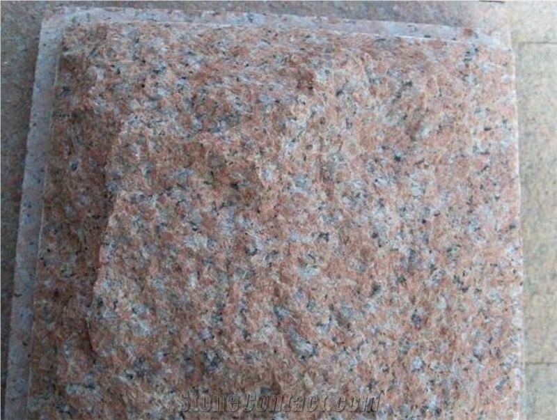 G386 Island Red Granite Mushroom Stone,China Red Granite Natural Wall Cladding